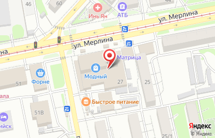 Курьерская служба Доставкинъ на карте