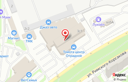 Сервисный центр RSS на улице Римского-Корсакова на карте