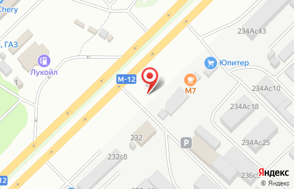 Шиномонтажная мастерская на Казанском проспекте на карте
