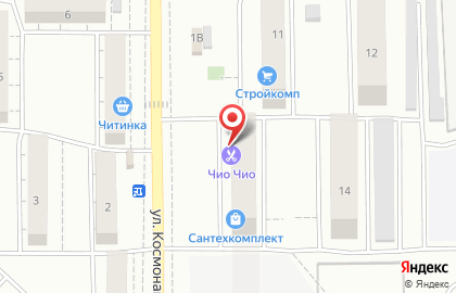 Японская парикмахерская Чио Чио в 3-м микрорайоне на карте
