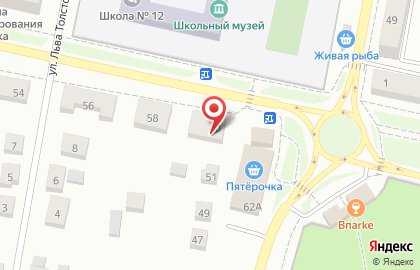 Магазин ткани в Нижнем Новгороде на карте