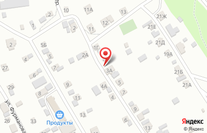 Продовольственный магазин Семейный на улице Орджоникидзе на карте