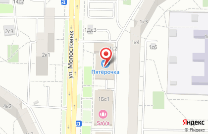 Мобил Элемент на улице Молостовых на карте
