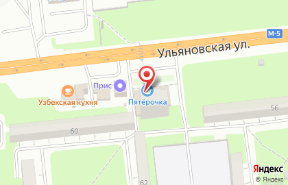 Магазин автозапчастей ГАЗ детали машин на Ульяновской улице на карте