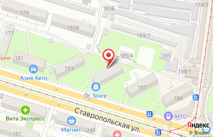 Содружество на Ставропольской улице на карте