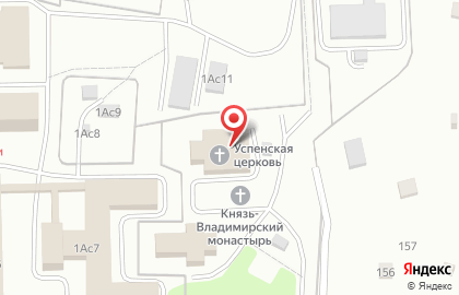 Храм Успения Пресвятой Богородицы в Филимонках на карте
