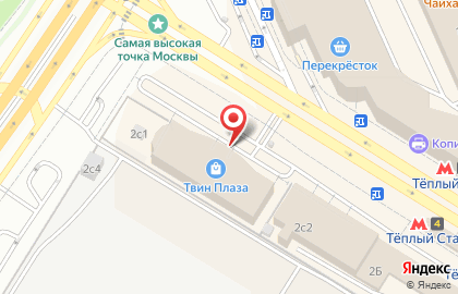 Интернет-магазин косметики Tiande на метро Тёплый стан на карте