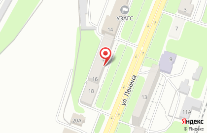 Парикмахерская Алекса на улице Ленина на карте