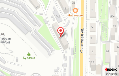 Краевая детская клиническая больница №2 на Окатовой улице на карте