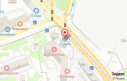 Продуктовый магазин Стрела на Советском проспекте на карте
