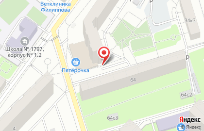 А5 на Преображенской площади в Богородском на карте