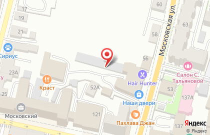Пироговая Ай Да Пирог! на Московской улице на карте
