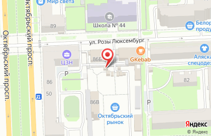 Пекарня Дон Батон на улице Розы Люксембург на карте