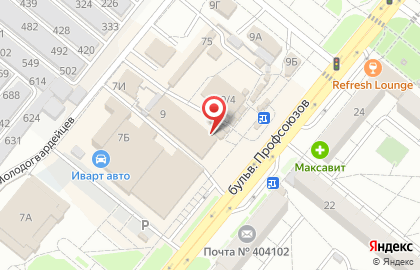 КОМПАС, ООО в Волжском на карте