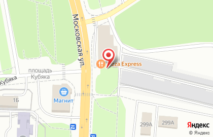 Автомойка СпартаКом на Московской улице на карте