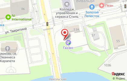 Оптовая фирма Концепт Технологии в Октябрьском районе на карте
