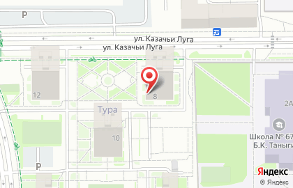 Ателье Синьорина в Тюмени на карте