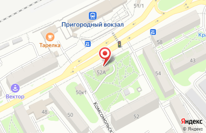 Магазин Ахиллес на Станционной улице на карте