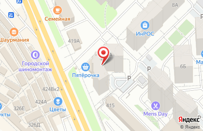 Автостоянка в Самаре на карте