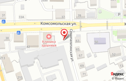 Фото на Комсомольской на карте
