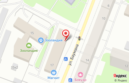 Аптека Первая на улице Баумана на карте