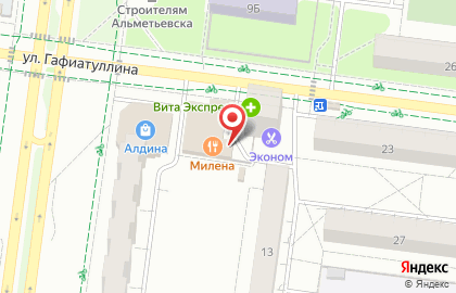 Магазин Камилла на улице Гафиатуллина на карте