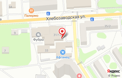 ПЭК:EASYWAY на Хлебозаводской улице на карте