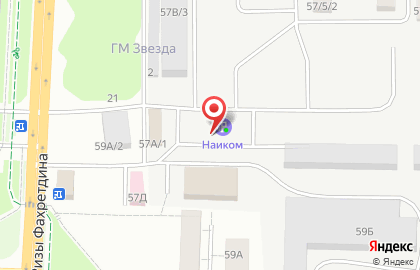 Автомойка Наиком в Альметьевске на карте