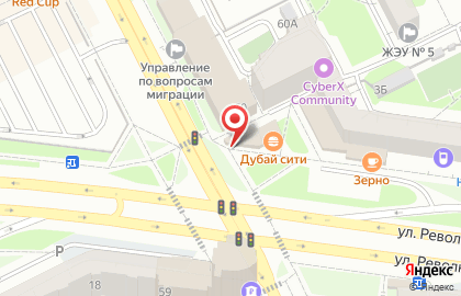 Сеть магазинов цветов Княжна на карте
