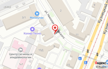 Магазин КанцПарк на улице Николая Островского на карте