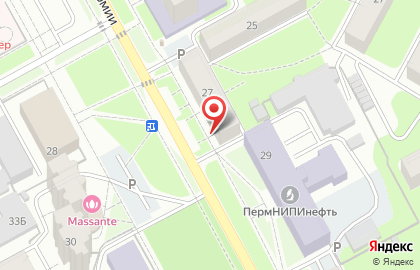 Ателье по пошиву и ремонту одежды в Перми на карте