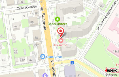 Салон красоты Бриз в Советском районе на карте