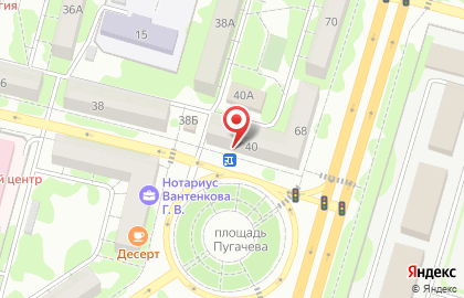 Магазин 9% на Бакинской улице на карте