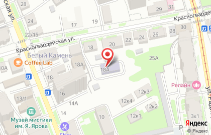 Детский сад №124 на Красногвардейской улице на карте
