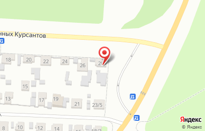 Шиномонтаж на Военных Курсантов на карте