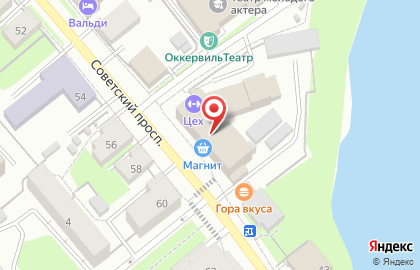 Клуб боевых единоборств ТРУД на Советском проспекте на карте