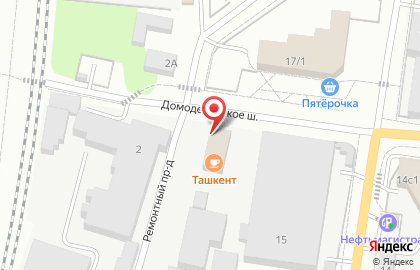 Кафе Тандыр в Подольске на карте
