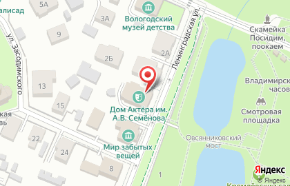 Бюро недвижимости Эдельвейс на улице Ленинградской на карте