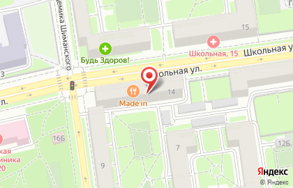 Торговая компания TZ GROUP на Школьной улице на карте
