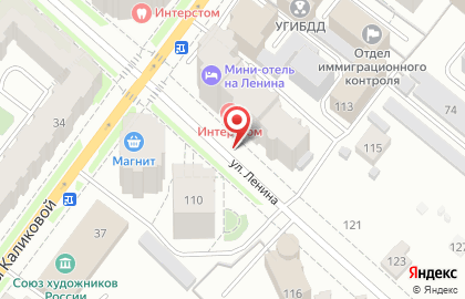 Авоська на улице Ленина на карте