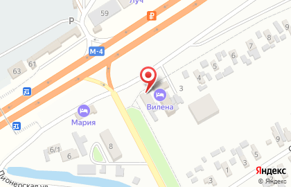 Гостиница Вилена на карте