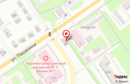 Магазин автотоваров в Новомосковске на карте