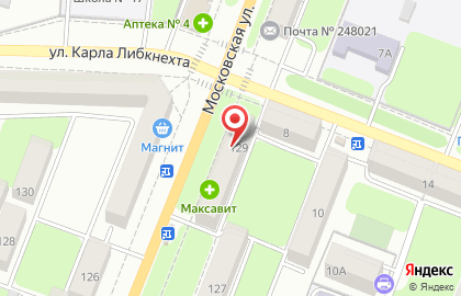 Маленький мир на Московской улице на карте