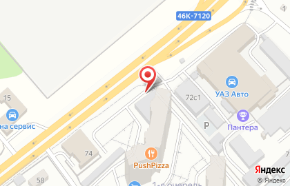 Служба доставки Pushpizza в Щёлково на карте