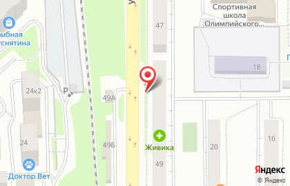 Торгово-монтажная компания Парус на улице 8 Июля на карте