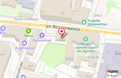 Управление по эксплуатации зданий высших органов власти в Москве на карте