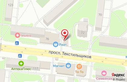 Ресторан Александр на проспекте Текстильщиков на карте