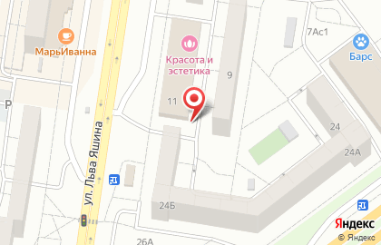 Мебельный салон Елена в Автозаводском районе на карте