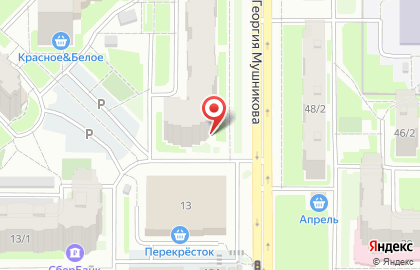 Фирменный магазин Пивоман в Калининском районе на карте