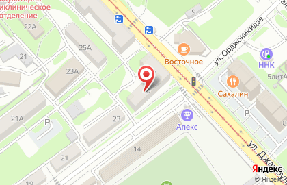 Компания Стерх на улице Орджоникидзе на карте